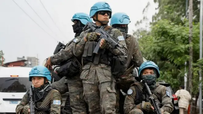 Izi ngabo zirahanganye na M23 ziyibuza kwigarurira igisagara ca Goma