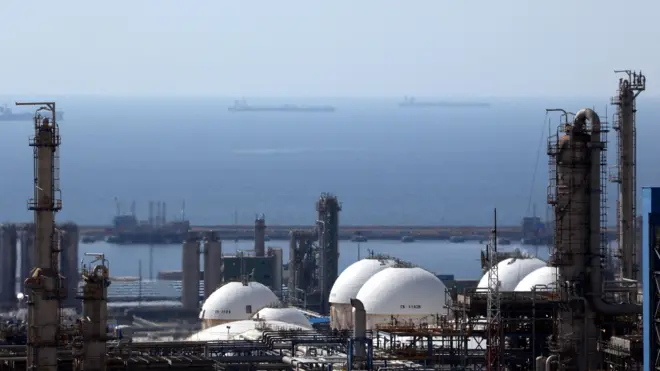 Береговые объекты офшорного газового месторождения «Южный Парс» 