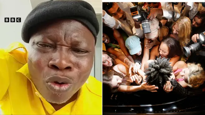 Ajanbadan wa lapa osi, aworan awọn obinrin wa lapa ọtun