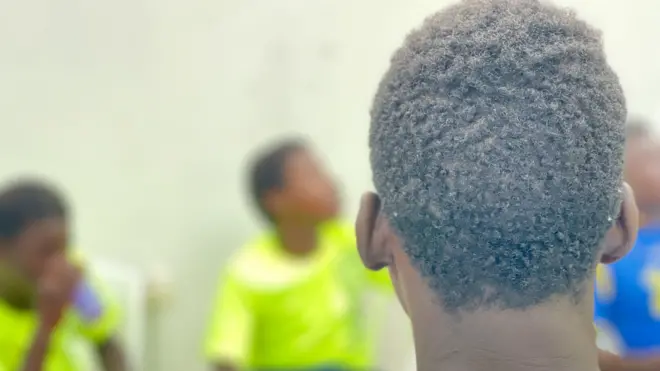 José, un menor haitiano en República Dominicana.