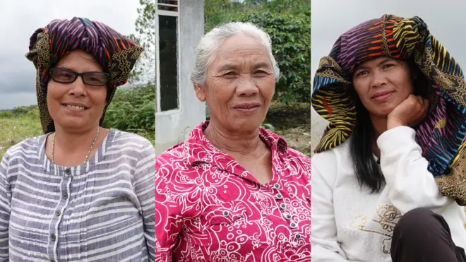 Para perempuan Desa Ria-Ria melawan program Food Estate.