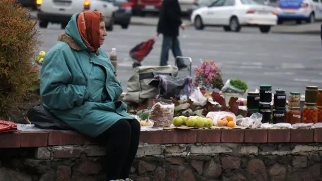 Бабушка в Беларуси