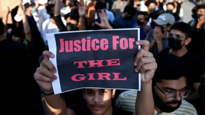 lahore, rape, students, protest