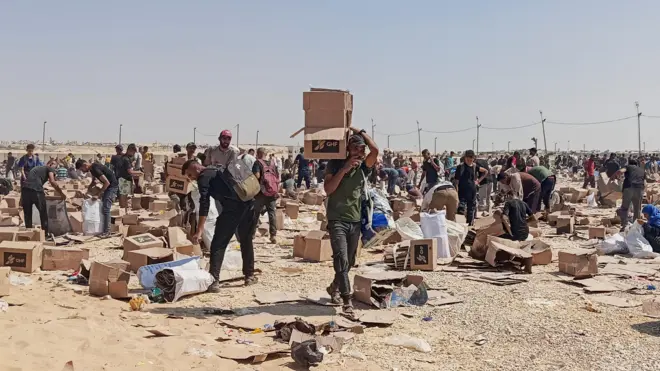 کشته شدن دستکم ۲۷ فلسطینی متقاضی کمک در رفح؛ ارتش اسرائیل: از این موضوع بیخبریم