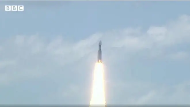 India Chandrayaan-3 dey take off