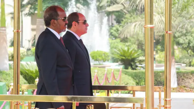 Madaxweynaha Soomaaliya, Xasan Sheekh Maxamuud iyo dhiggiisa Masar Abdifataax Al-Sisi