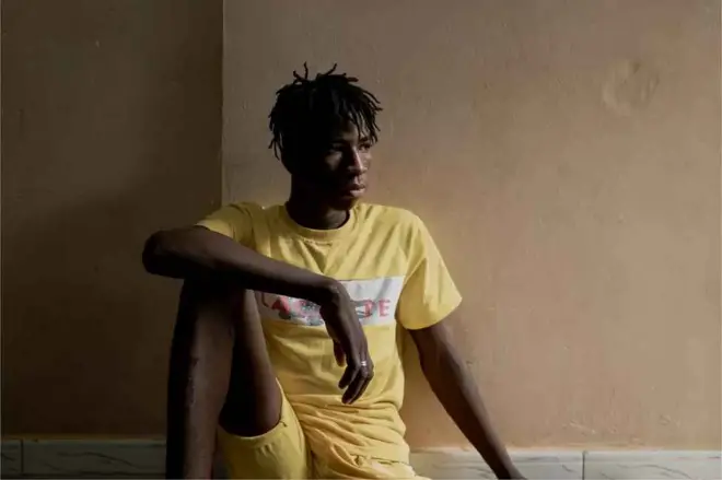 Adama Sarr at home for Senegal.