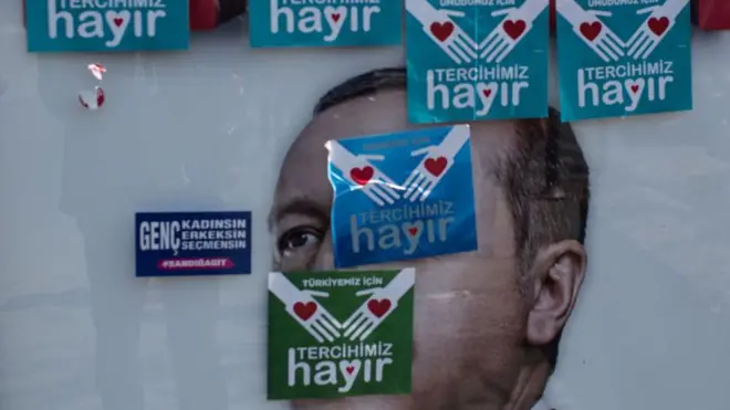 عکس مربوط به رفراندوم قانون اساسی ۲۰۱۷ ترکیه