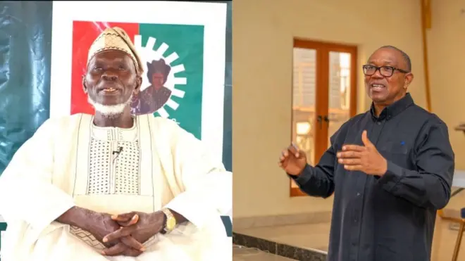 Aworan Apampa ati peter Obi