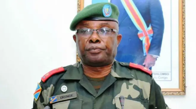 Umuvugizi w'igisirikare cya DR Congo, Gen Maj Sylvain Ekenge