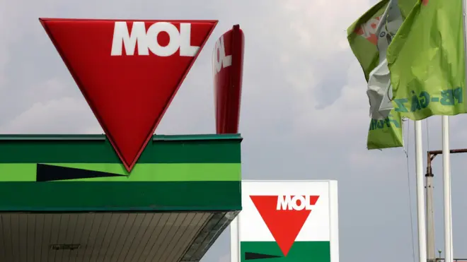 MOL benzinska pumpa u Budimpešti