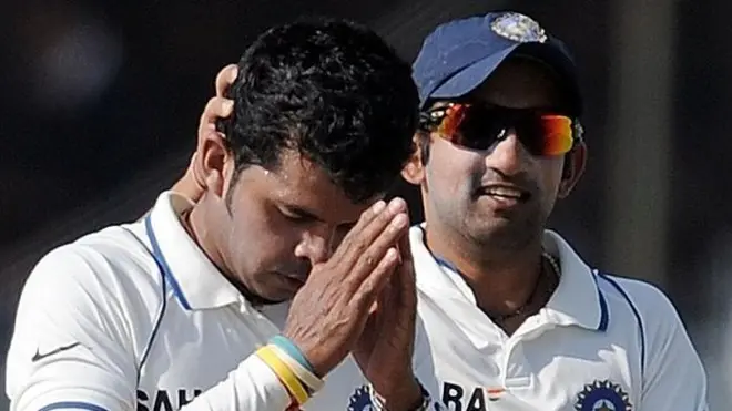 श्रीसंत और गौतम गंभीर