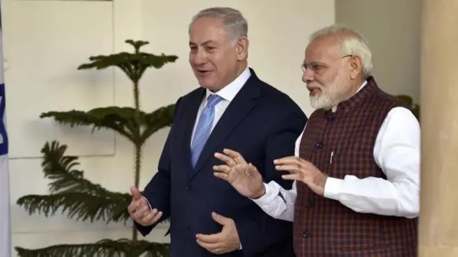 భారత్, ఇజ్రాయెల్, అమెరికా, ట్రంప్, మోదీ, నెతన్యాహు