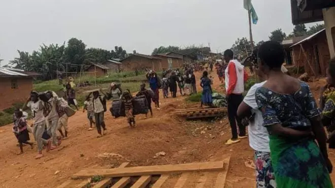 Abaturage mu duce twa Lubero twatewe na ADF muri iyi minsi bavuye mu byabo bamwe bahungira mu mujyi wa Butembo