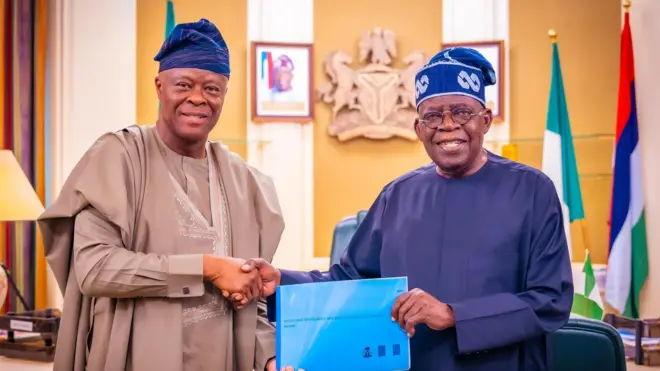 Aworan Wale Edun ati Aarẹ Bola Tinubu