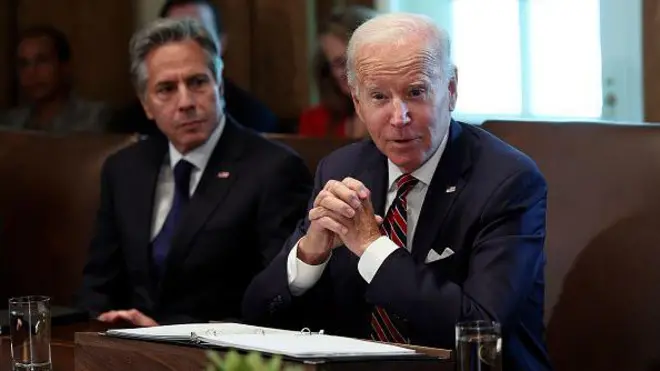 بایدن و بلینکن