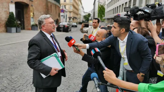 میخائیل اولیانوف، نماینده روسیه در مذاکرات احیای برجام، وین اوت ۲۰۲۲