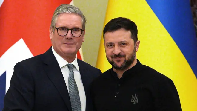 Стармер и Зеленский