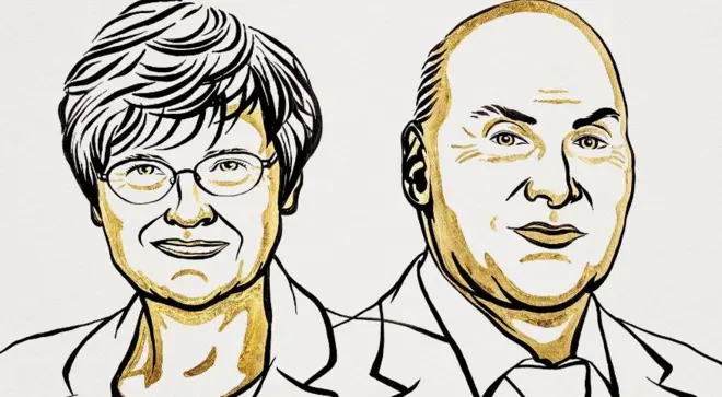 Katalin Karikó y Drew Weissman