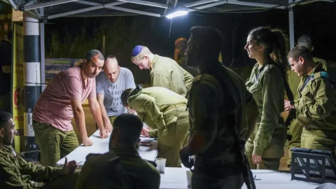 Израильские резервисты