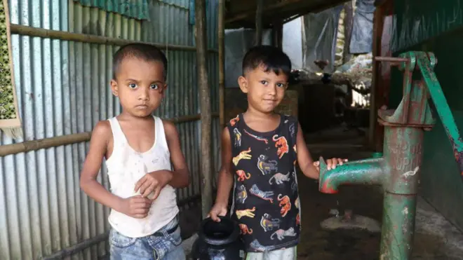 रोहिंग्या बच्चे