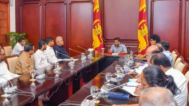 සහල් ව්යාපාරිකයන් සහ ජනපති අතර හමුව