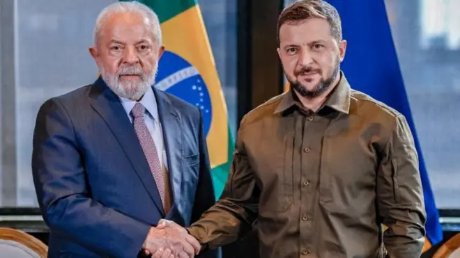 Lula e Zelensky