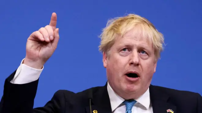 Boris Johnson mu 2022