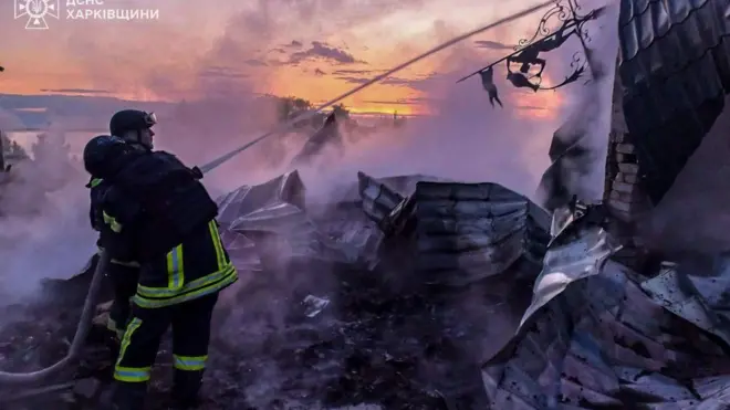 тушение пожара