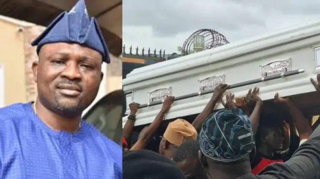 Olaide Akinremi àti òkú rẹ̀ nínú pósí