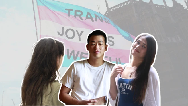 三名受访的跨性别人士