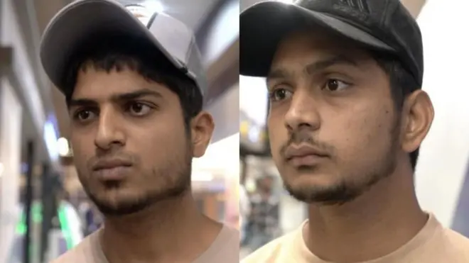 मोहम्मद सूफ़ीयान (बाएं) मोहम्मद फ़ैसल (दाएं)