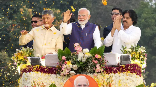 ఆంధ్రప్రదేశ్ పర్యటనలో మోదీ 