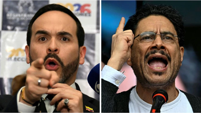 Abelardo de la Espriella e Iván Cepeda
