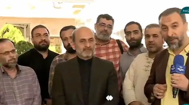 پیمان جبلی در فرودگاه تهران به استقبال خبرنگاران ایران رفت که در عربستان بازداشت شده بودند