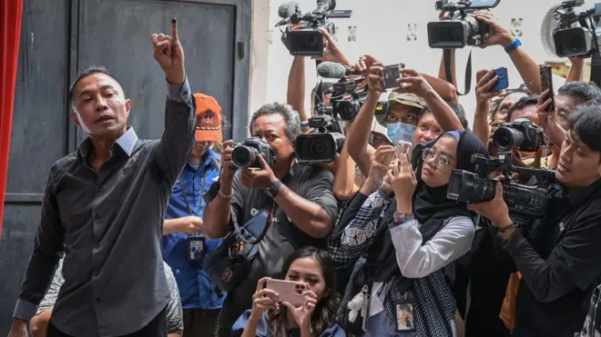 Calon Gubernur DKI Jakarta nomor urut 2 Dharma Pongrekun