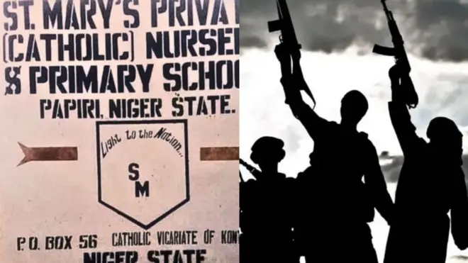 Ajuwe ile ẹkọ St Mary's Catholic ati aworan dudu awọn agbesunmọmi