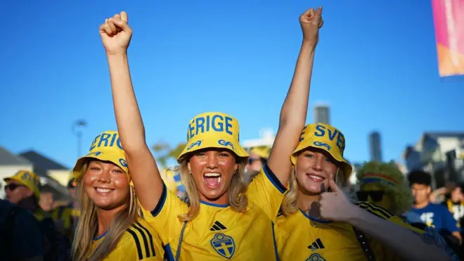 навијачице шведске, швеђанке