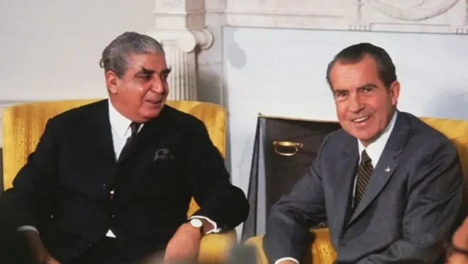 امریکی صدر نکسن