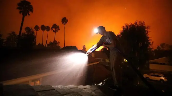 లాస్ ఏంజలెస్, కార్చిచ్చు, కాలిఫోర్నియా