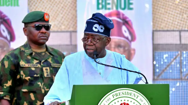 Bola Ahmed Tinubu, Nigerian President