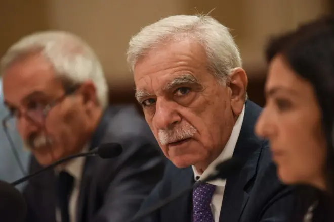 Ahmet Türk, 2019'daki bir basın toplantısında 