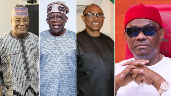 Politicians of different political party and some of di presidential candidates of different political parties don fimd way go see wike