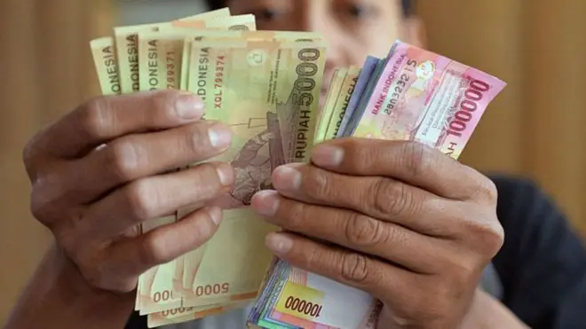 Ilustrasi foto uang rupiah. 