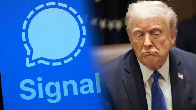Signal與美國總統特朗普