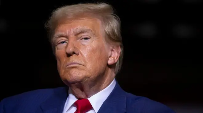 डोनाल्ड ट्रंप की तस्वीर