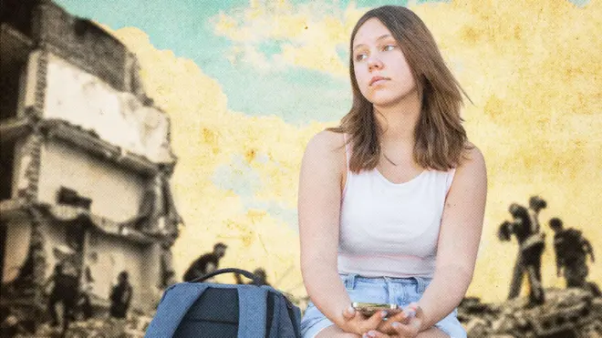 війна, руйування, молодь 