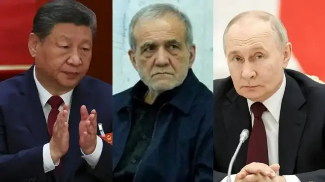 இரான் - அமெரிக்கா, இஸ்ரேல், ரஷ்யா, சீனா, மத்திய கிழக்கு