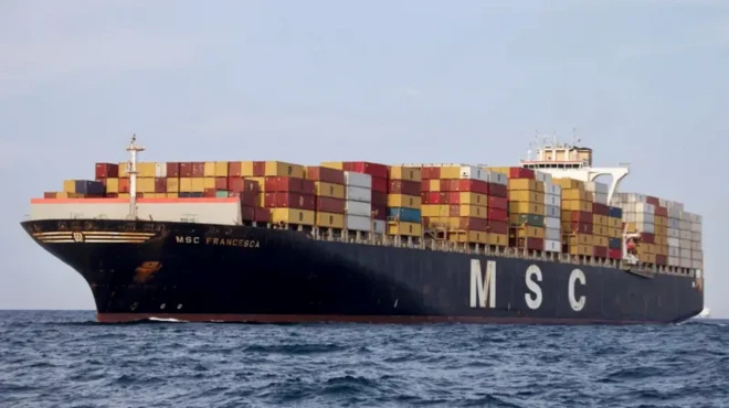 Panama bayraklı MSC Francesca'nın arşiv fotoğrafı