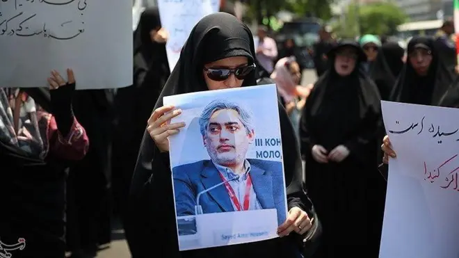 تجمع محکومیت حملات اسرائیل در تهران 